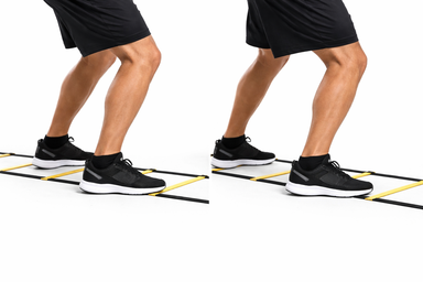 Agility Ladder: In-In-Out-Out