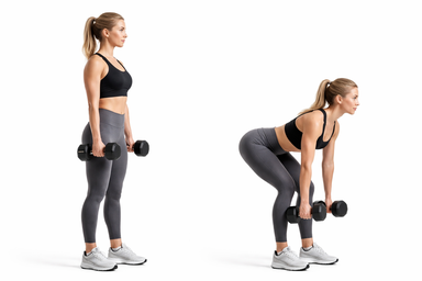 Dumbbell Romanian Deadlift