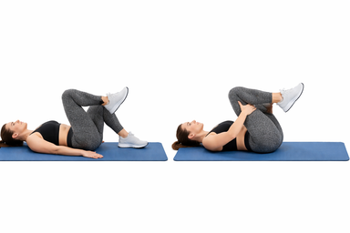 Lying Figure-Four Stretch