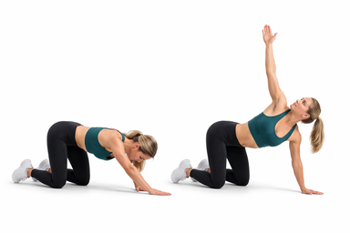 Quadruped Thoracic Rotation