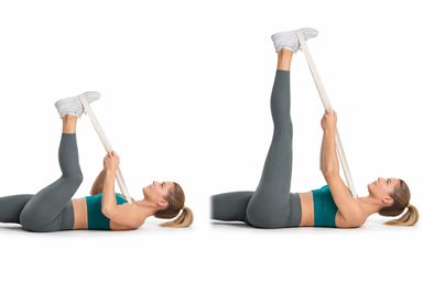 Supine Hamstring Stretch