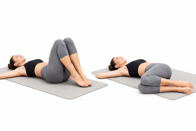 Supine Spinal Twist